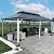 PURPLE LEAF 12' X 20' Hardtop Gazebo Metal Double Roof White Aluminum Frame Outdoor Heavy Duty Gazebo with Curtain and Netting for Patio Garden and Backyard, Grey