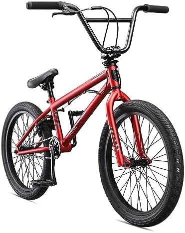 Mongoose Legion Street Freestyle BMX Bike Line for Beginner to Advanced Riders, Hi-Ten Steel or 4130 Chromoly Frame, Micro Drive 25x9T BMX Gearing, U-Brakes with Removable Mounts, and 20-Inch Wheels