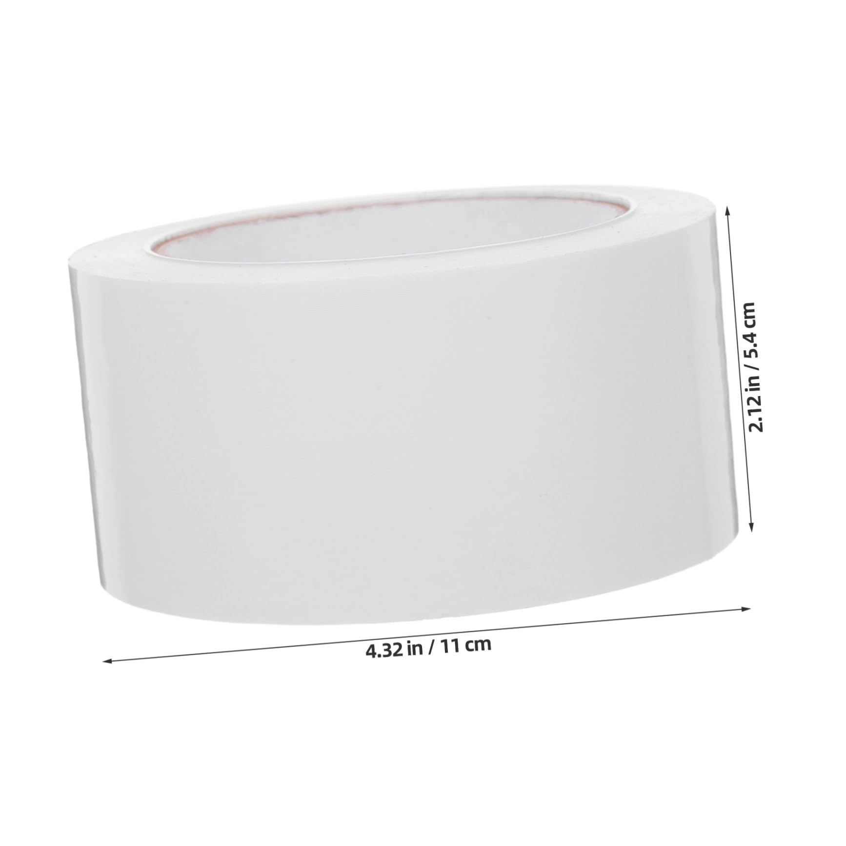 Housoutil Nastro Telato Bianco 3 Pezzi 55mm X 91m, Adesione Forte, Multiuso per Riparazioni Interne ed Esterne