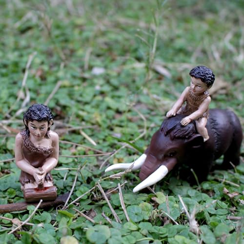 Fairy-Resin-Statues-Miniature-Fairy-Garden-Accessories-Indians-Figure-Primitive-Men-Woolly-Mammoth-Micro-Landscape-Ornaments-Outdoor-Statue Fairy Resin Statues Miniature Fairy Garden Accessories Indians Figure Primitive Men Woolly Mammoth Micro Landscape Ornaments Outdoor Statue