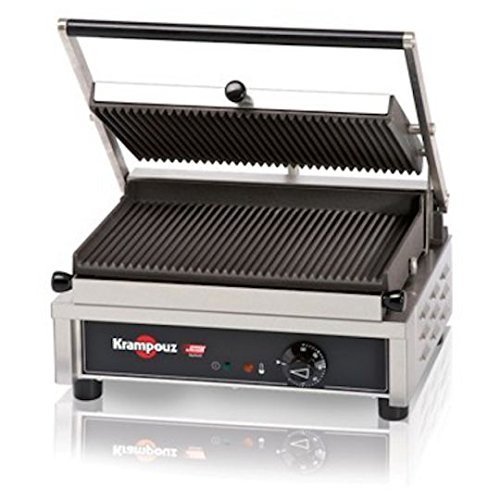 Krampouz Grill Panini Medium rainuré
