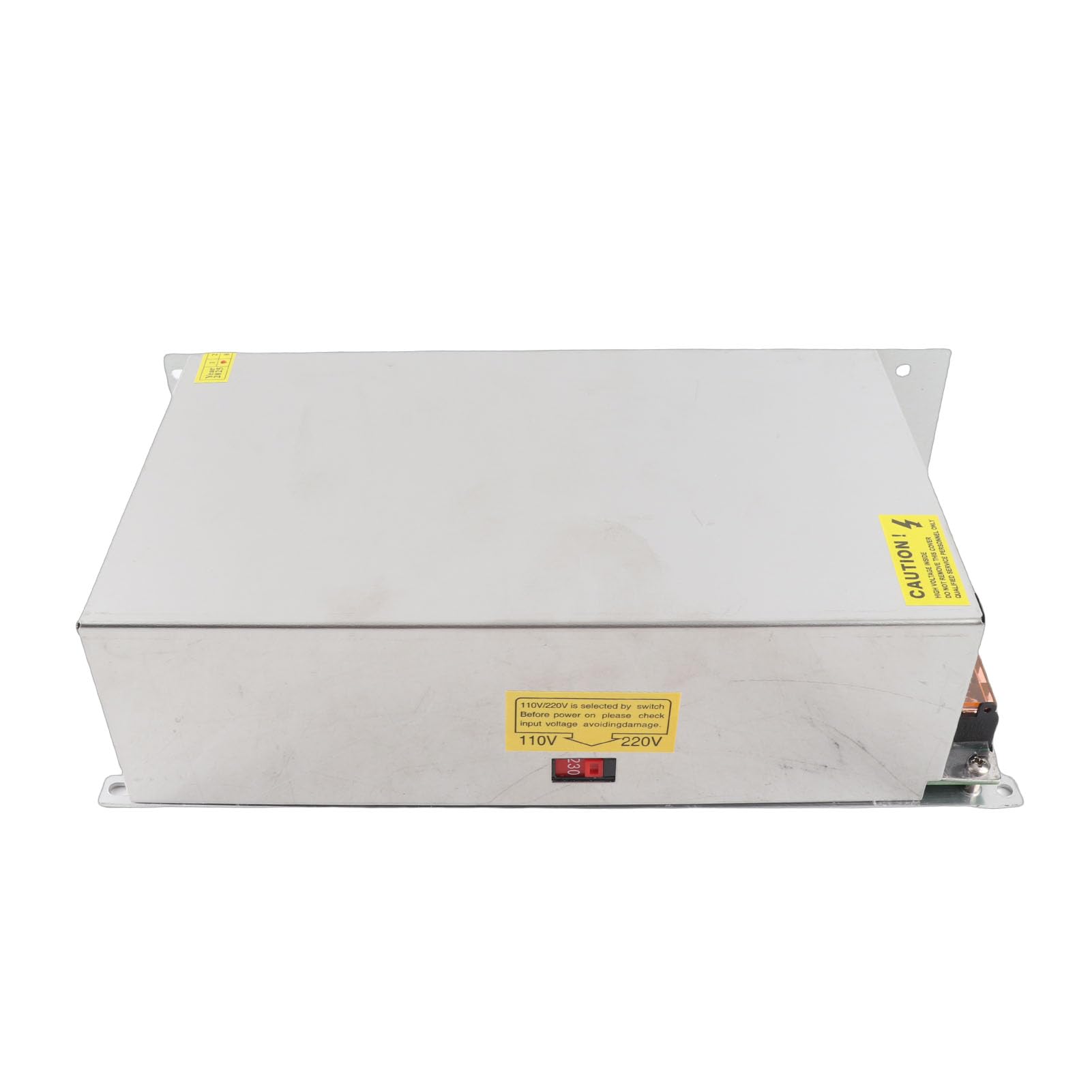 TOPINCN Convertidor de Fuente de Alimentación, Adaptador de Voltaje Duradero de 1200W para Tiras de Luces LED de Interior, Tamaño Compacto, Aleación de Aluminio