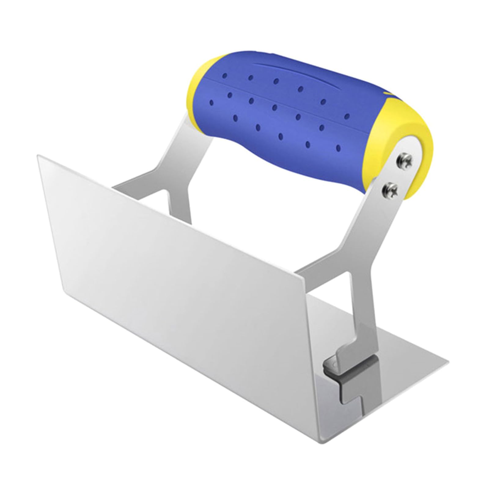 Corner Trowel Stainless Steel with Grip Handle Professional Plastering Wall for Mudding Drywalls Scraping Drywalls Scraping Tool