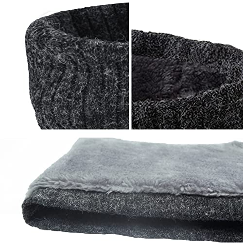 Image of Winter Scarf Neck Warmer Gaiter Face for Men Women Warm Fleece Ski