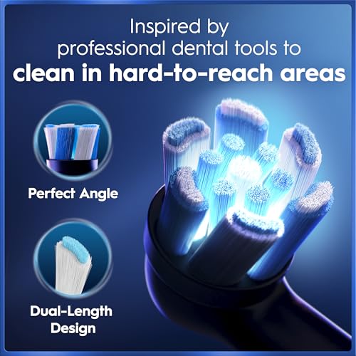 Image of Oral-B Rechargeable Electric Toothbrush, iO5 Customizable Clean, 5 Cleaning Modes, Visual Pressure Sensor to Protect Gums, Travel Case, Black