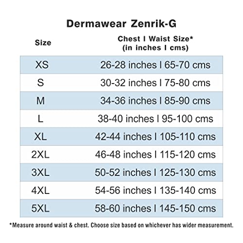Image of dermawear Men Zenrik-G Gynaecomastia Shapewear Vest for Chest and Abdomen