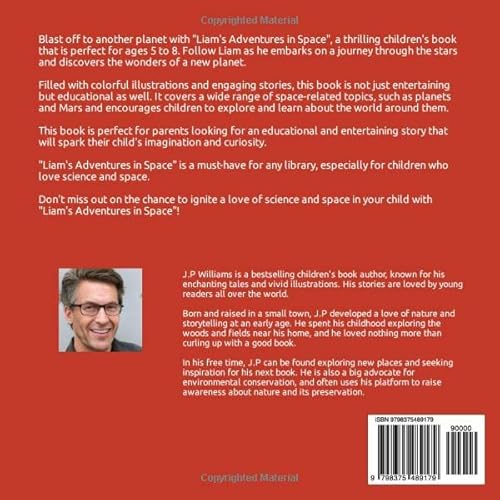 Independently Published Williams, J.P. Liam'S Adventures In Space: An Educational Adventure For Children Aged 5 - 8 Years Old  thumb #1