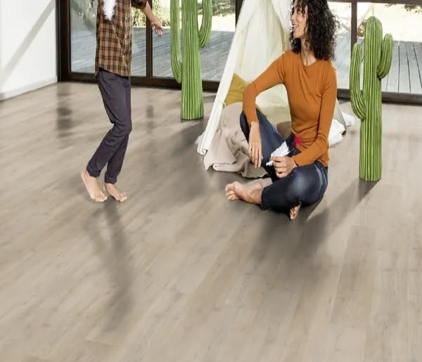 Pavimento Laminato PVC Effetto Legno - Senso Clic 30 1118 - 123,9x21,4cm Spessore 4,2mm - Foto 2