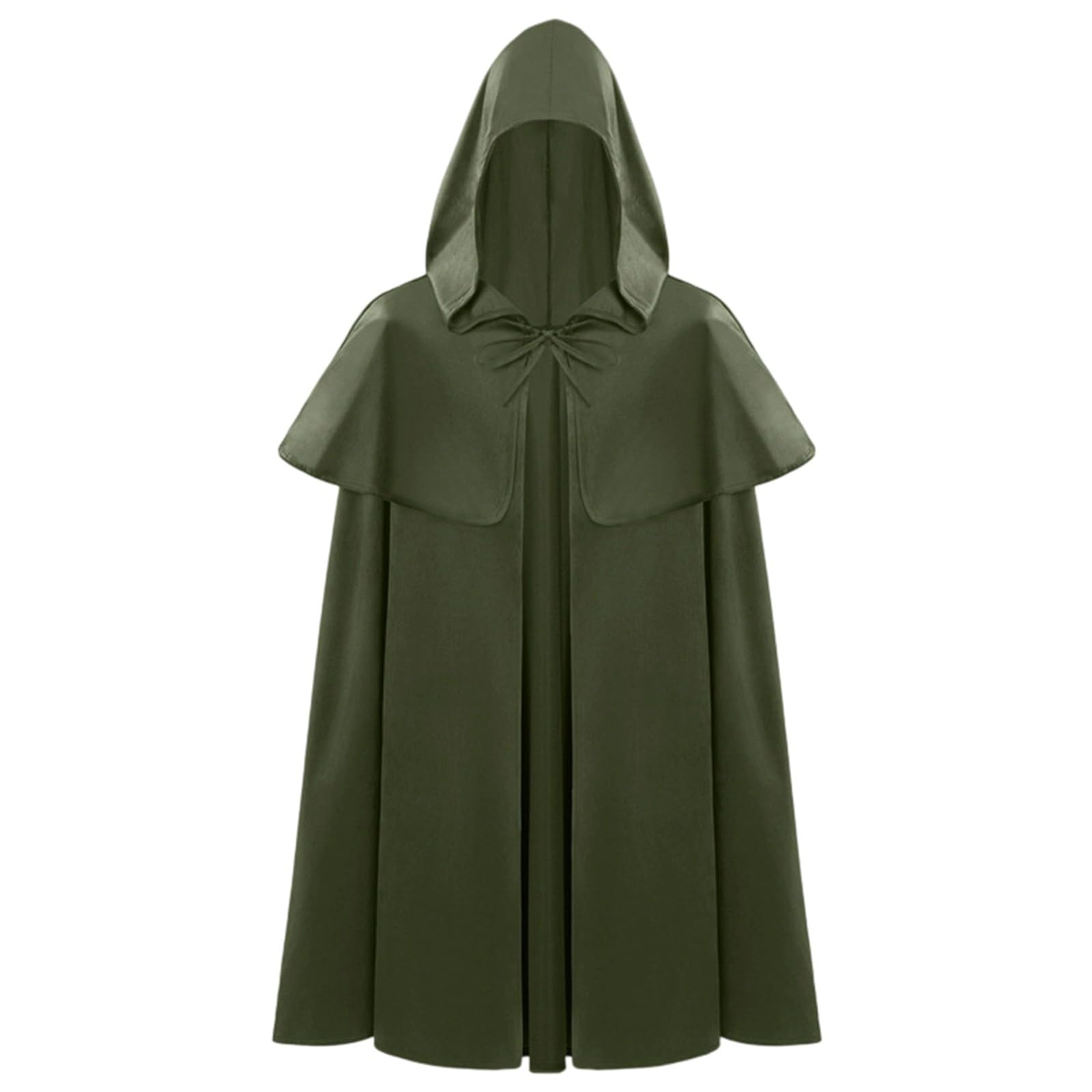 Capa vikinga resistente con capucha para larp y cosplay de época 5