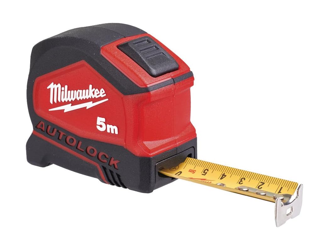 Milwaukee 4932464663 932464663 Autolock - Cinta métrica (5 m de Ancho, 25 mm)