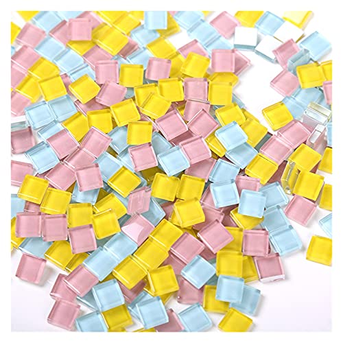 Mosaico Ceramica,Artdecor Hecho A Mano Para Niños 900 Gramos De Cristal Mosaico De Cristal DIY Área De Arte Creativo Material Medicina Di Y Producción De Pequeñas Partículas Teselas Para Mosaicos (Co