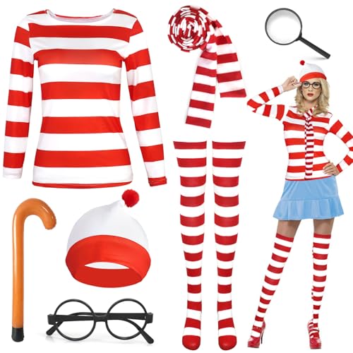 Wheres Wally Costume Adult