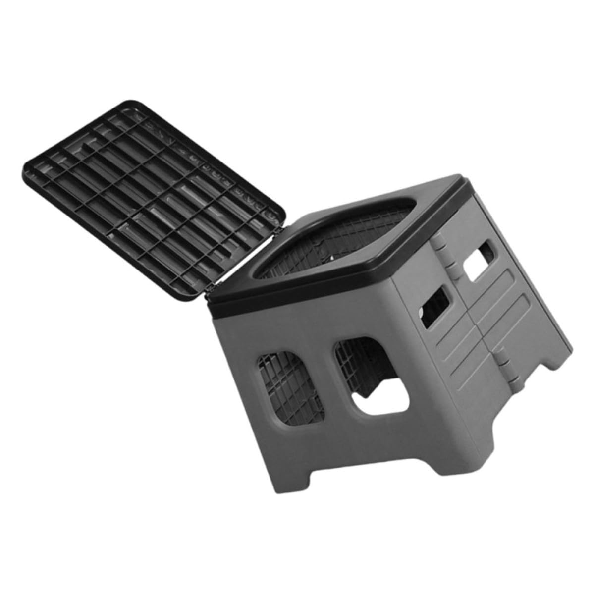 Operitacx Inodoro de Viaje Plegable para Coche y Camping, PP
