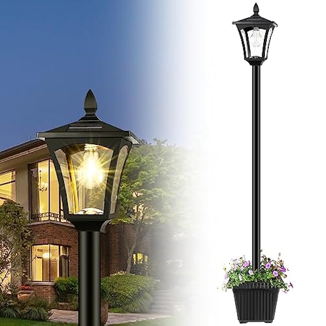 72 Solar Outdoor Light Solar Post Lamp Ligts Garden Lights
