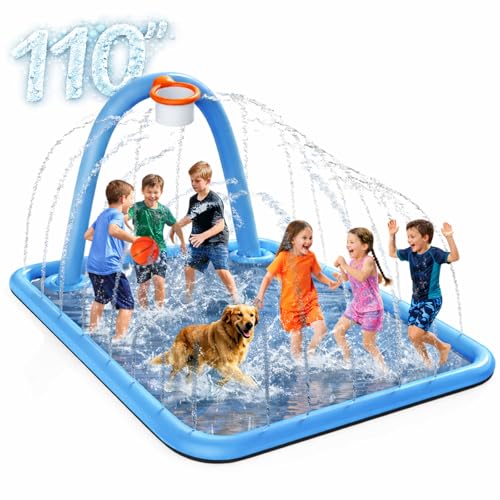 Octaplay Splash Pad for Kids & Dogs