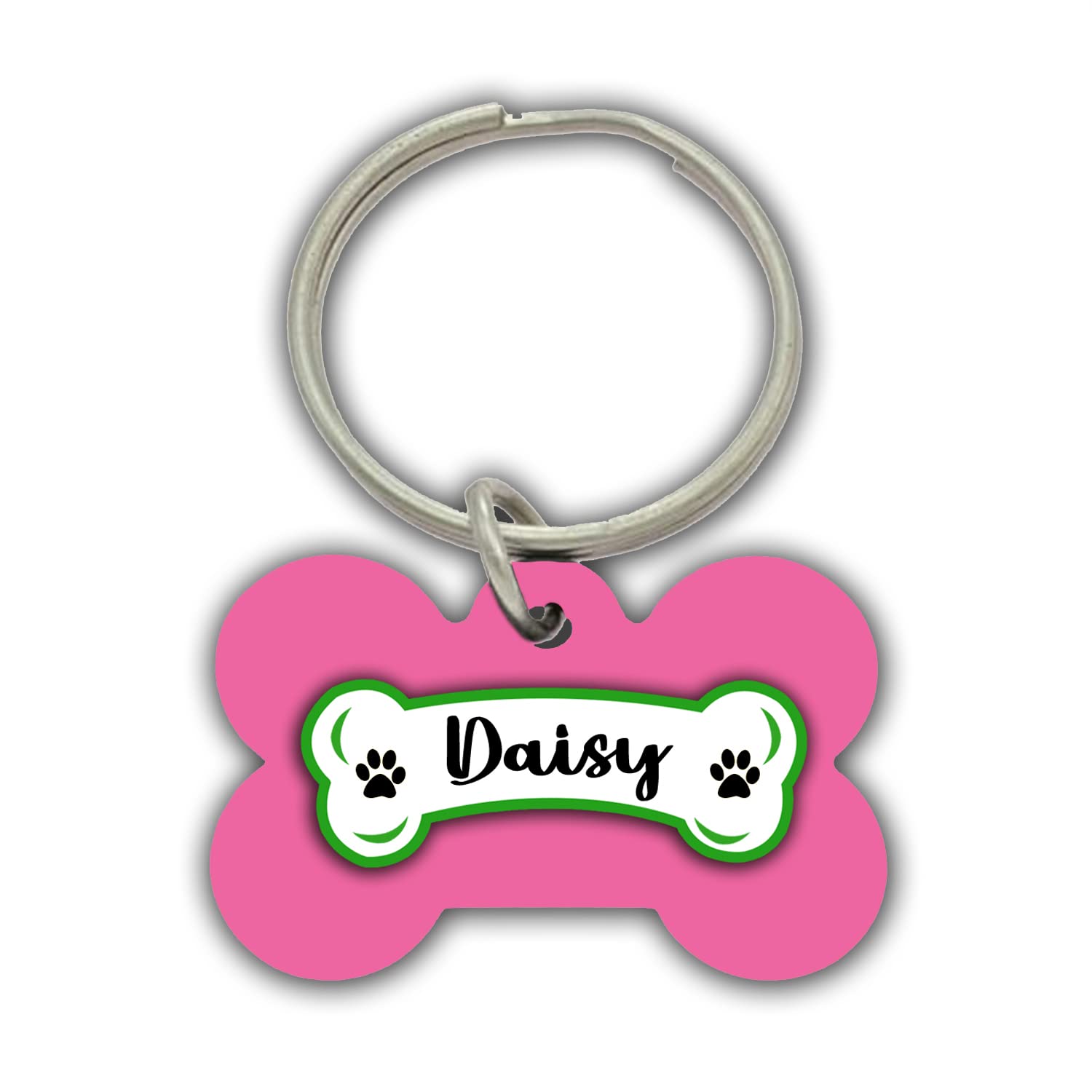 AWANI TRENDS Daisy Pets Name/Identity Tag Bone Shape Tag for Dogs and Cats , Dog ID tag -ATPET03027 (B0B2NNM23J) Amazon Price History, Amazon Price Tracker