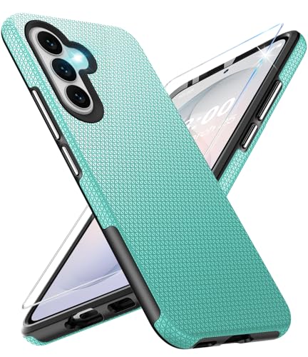Coque Samsung S26 bris écran évité grâce au silicone lourd vert