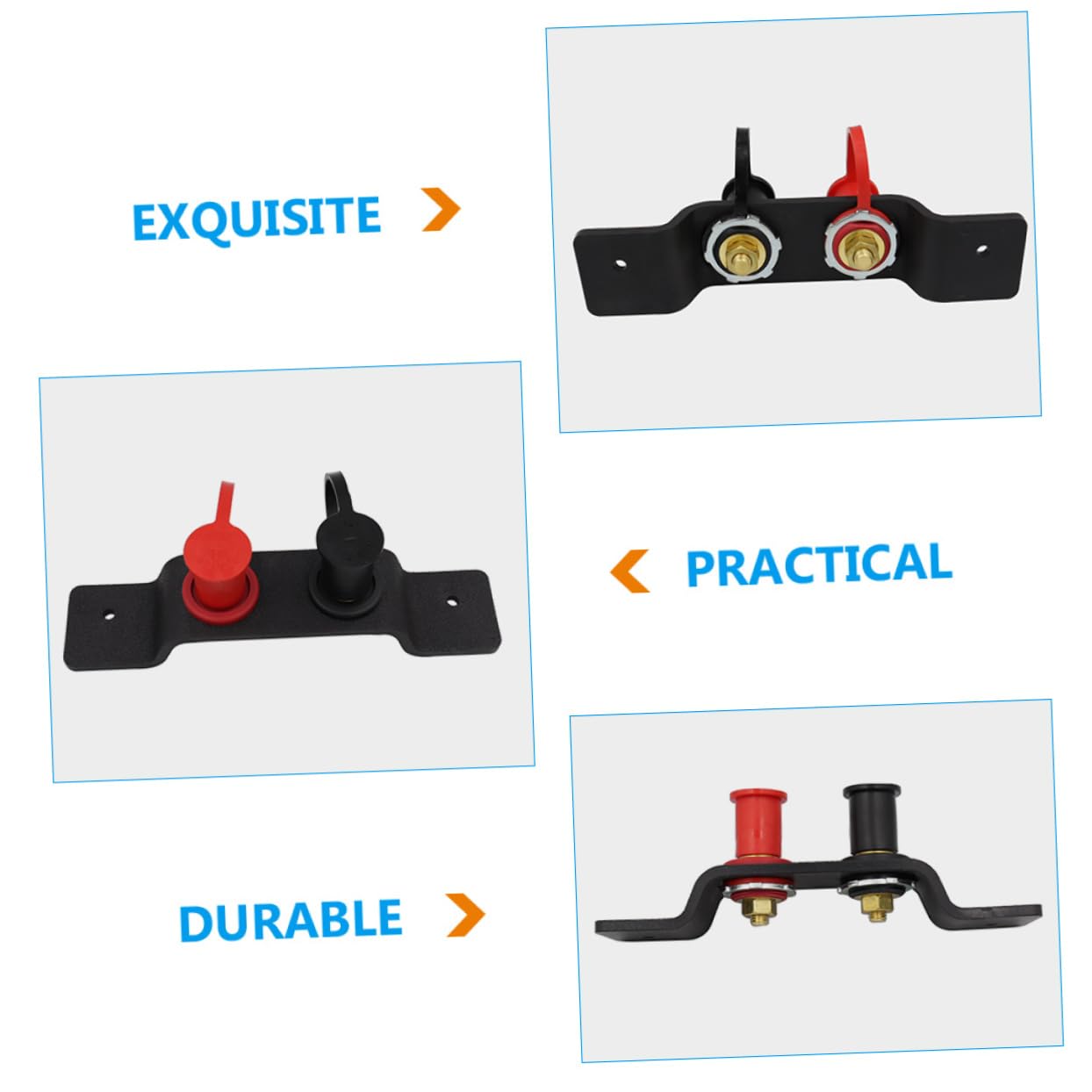 Alipis Borne De Démarrage Batterie Véhicule X3 Câble Haute Tension 0,7 Cm Kit Relocalisation Pour 2-4 Places Utilitaire Tout-usage Été Hiver Charge Rapide