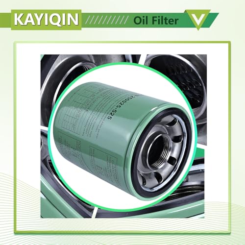 Image of 250025-525 KAYIQIN Oil Filter Compatible with LS10-40 VS20-32 Type Air Compressor, P /N250025-525 Replacement Part