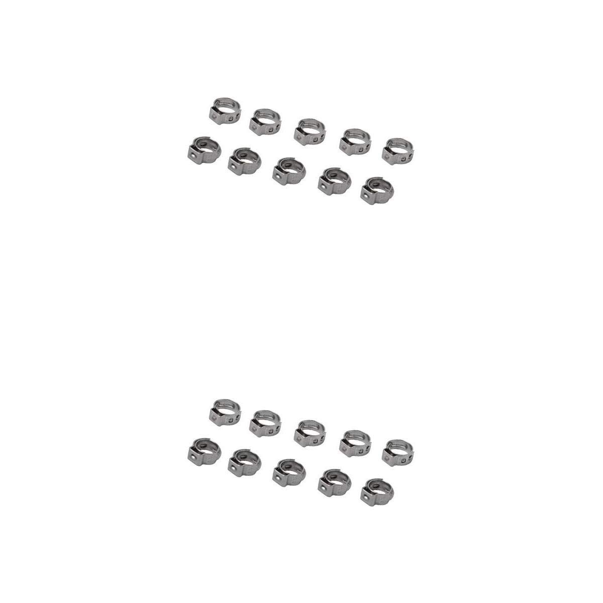 Club Bollywood® 20 Pieces Single Ear Steel Hydraulic Fuel Hose 8.8-10.5mm+7.0-8.7mm|Motors | Parts & Accessories | Car & Truck Parts-image-10