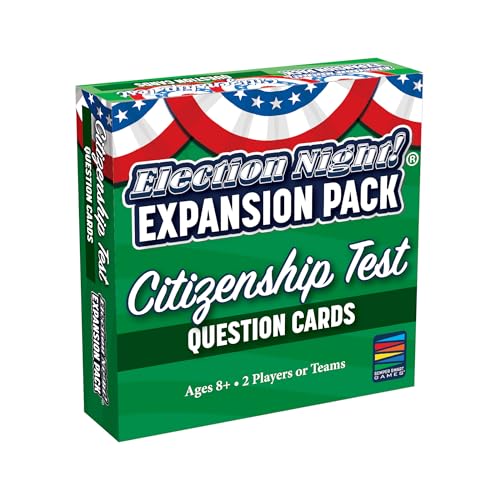 Election Night! Game Citizenship Test Expansion Pack: for Use with Election Night! Game to Make Learning U.S. Civics Fun!