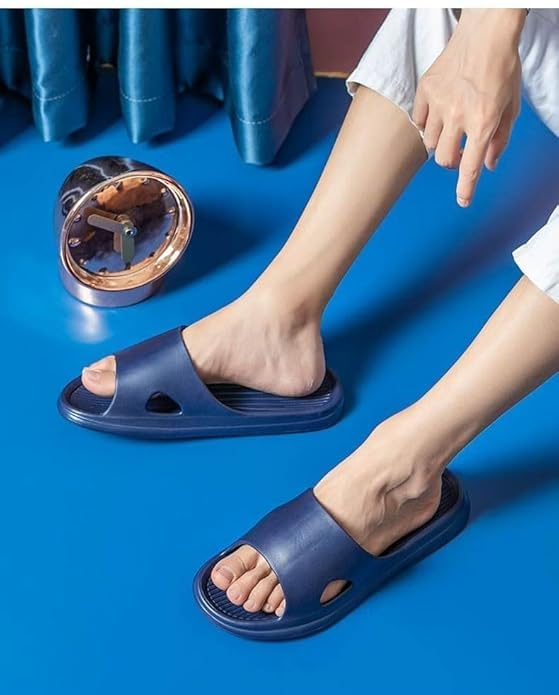 Image of DRUNKEN Slippers For Men Flip Flops Chappals Slides Stylish Sleeper Man Sliders Footwear Bathroom Daily Use Chapal Hawai