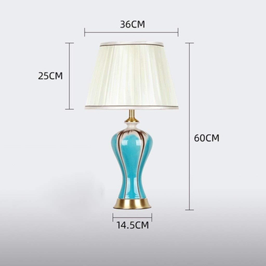 Lampa stołowa LED Klasyczna Wiejska Tradycyjna Przejściowa Do Sypialni Salonu Biura Wielokolorowa