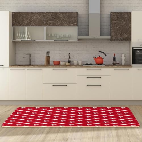 Tapete de cocina absorbente de 2 piezas para zonas de paso y lavandería 3