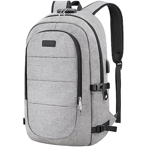 VSNOON Anti-Theft Laptop Backpack with USB Port Cover