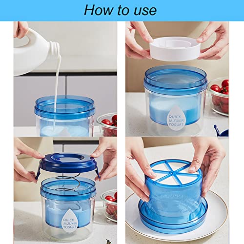 Greek Yogurt Strainer Maker - Yogurt Cheese Maker Machine - Juice Food Nut Milk Strainer Filter - Curd Maker - Kitchen Gadgets Accessories Tools