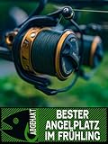 Bester Angelplatz im Frühling