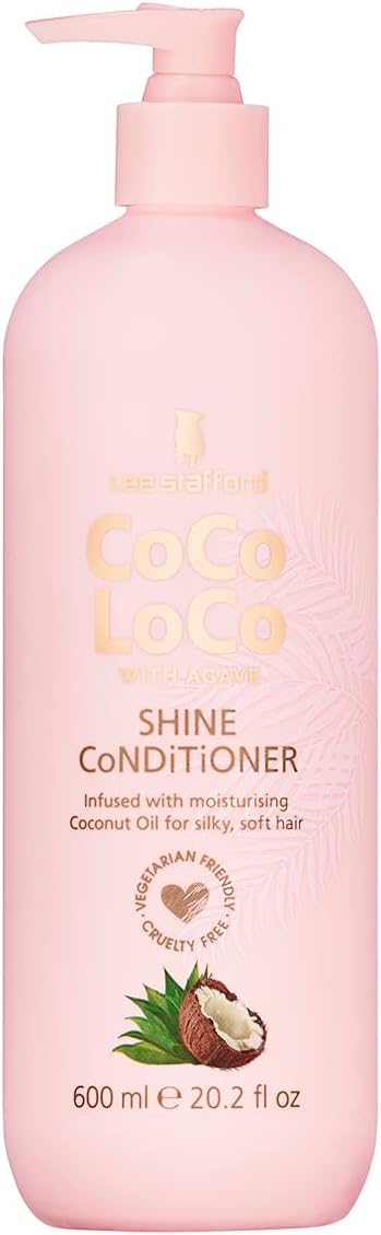 Lee Stafford Coco Loco & Agave Shine Conditioner, 600 ml