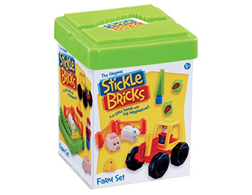 Stickle Bricks TCK05000 Hasbro Farm Construction Set,16 x 16 x 21 cm