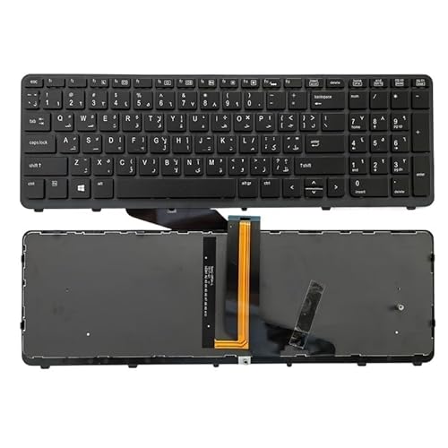 RU/US/JP/RO/UI/AR English laptop backlit keyboard FOR HP for ZBOOK 15 G1 17 G2 PK130TK1A00 SK7123BL US black Frame(AR backlit)