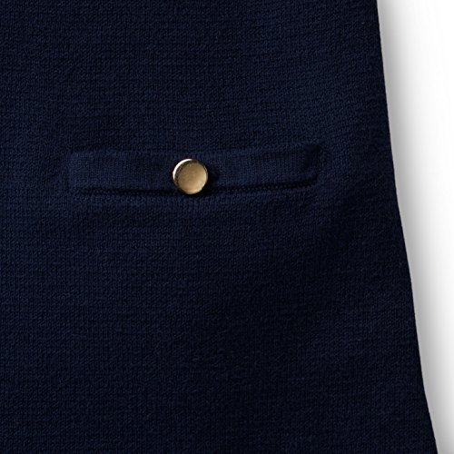 Image of Hope & Henry Girls' Milano Tipped Sweater Dress