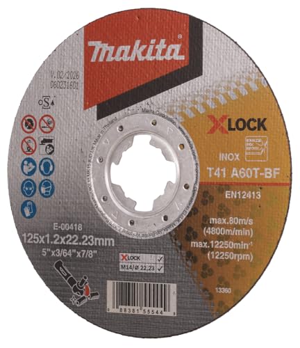 Makita X-Lock Thin Cut-Off Wheel
