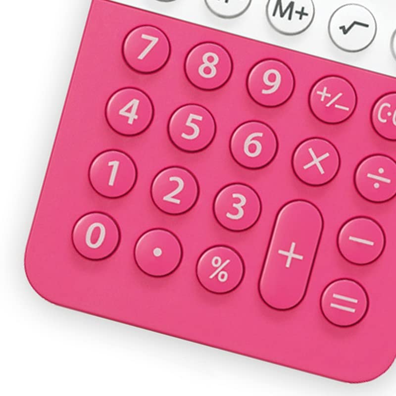 Calculadora mini de bolsillo para estudiantes y oficina paquete de 3 unidades multicolor 6