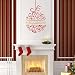 Higoss Merry Christmas Ball Wall Stickers Decal Removable Art Vinyl Home Kid