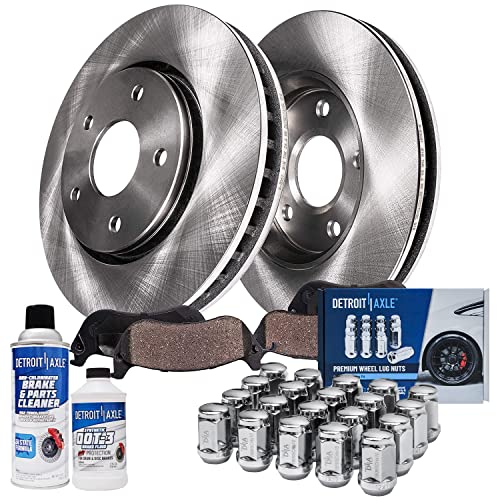 Image of Detroit Axle - Front Brake Kit for Subaru Impreza Legacy Forester Outback