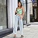 Vintage Birds Flower Butterfly Womens Tube Top with Mesh Strapless Bras for Women Strapless Bra for Lady Party