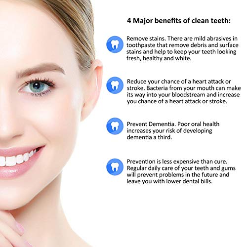 Zwbfu 8 unidades/conjunto de cabeças de escova de dentes de substituição compatíveis com escova de d