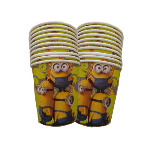 Buy Minion - Paper Cups , Minion Theme Birthday Party , Kids Party ...