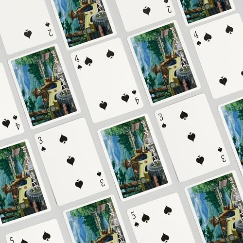 Baraja de naipes Póker 52 cartas para adultos miniatura 4