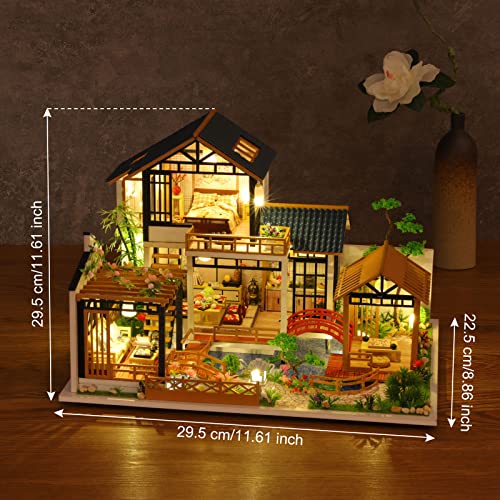 Kit maison de poupée miniature DIY pour créer sa villa de rêve - 2