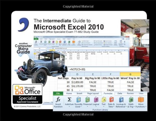 Télécharger Intermediate Guide to Microsoft Excel 2010 Livre eBook France