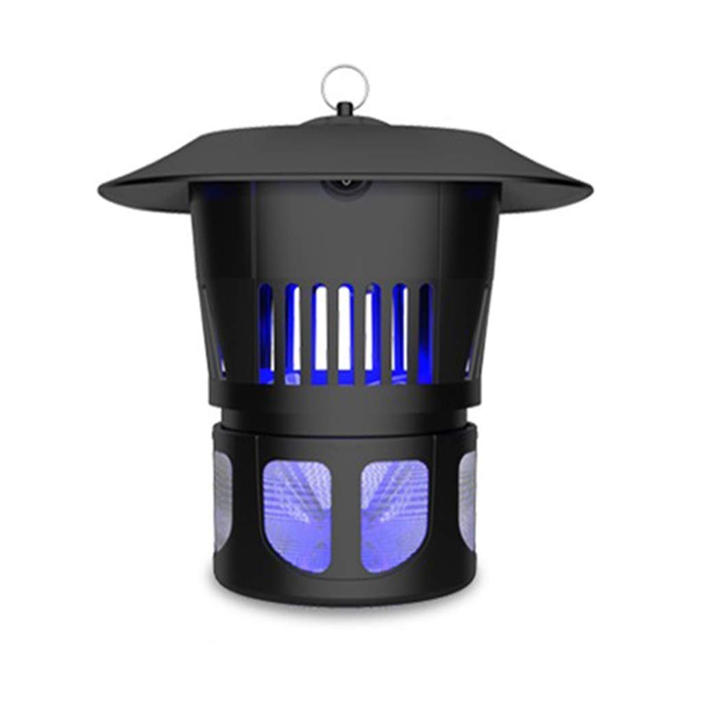 Trampa para Mosquitos Lámpara Led para Matar Mosquitos Ac220V UV Púrpura Bug Zapper Pest Bug Killer Trap Jardín Patio Lámpara Led para Matar Mosquitos de Viaje