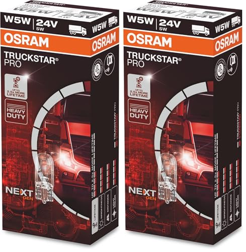 Ampoule de phare halogène Osram TRUCKSTAR PRO 24V : longévité extrême pour camions