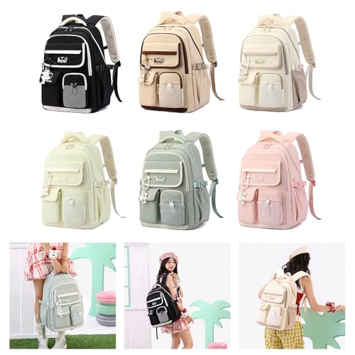 Mochila para mujer funcional e ideal como bolsa para libros urbana 3