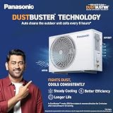 Panasonic 1.5 Ton 5 Star New Star Rated Premium Wi-Fi Inverter Smart Split AC (nanoe, Matter, DustBuster, 8-in-1, CS/CU-HU18CKY5XFMH-P) — view 7