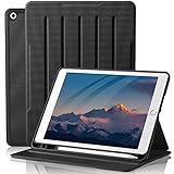 Vobafe Hülle für iPad 9. 8. 7. Generation, iPad 10.2 Hülle PU Leder Smart Cover mit Stifthalter, Auto Schlaf/ Wach, Multi Winkel Ständer, Stoßfeste Schutzhülle für iPad 10.2 Zoll 2021/2020/2019